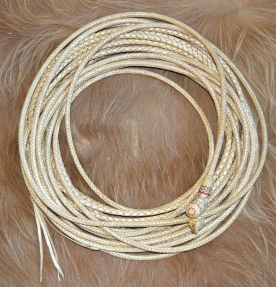 Luis Ortega rawhide reata 75 feet long