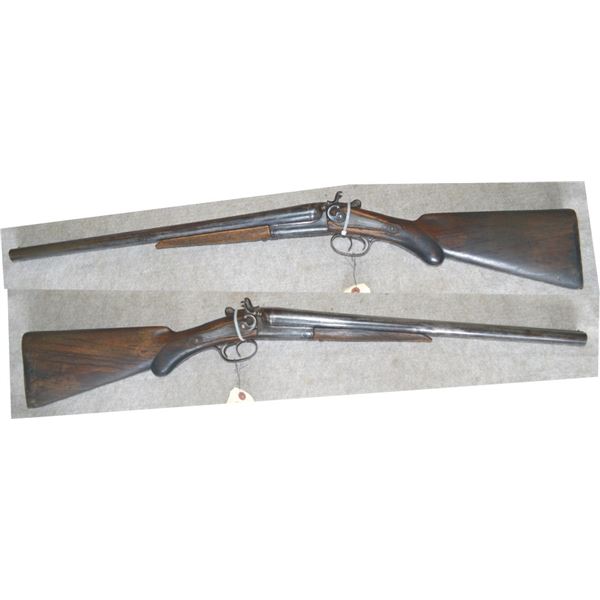 1800’s Wm. Parkhurst 12 ga side by side coach gun