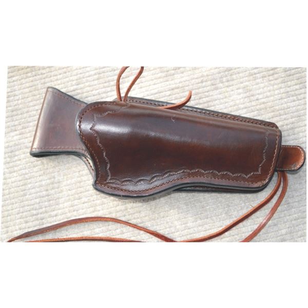 Marlin’s Mountain Leather custom made fast draw holster