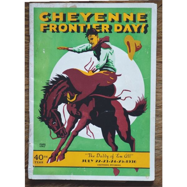 Cheyenne Frontier Days program