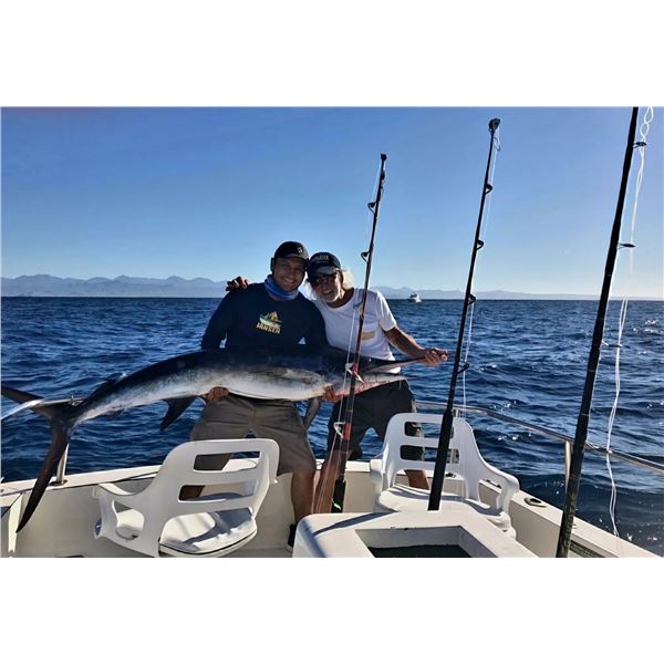 Fishing for 8 anglers with The Marlin Hunter for 7 days