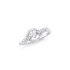 Image 1 : 14KT White Gold 0.50ctw Diamond Ring