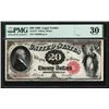 Image 1 : 1880 $20 STAR Legal Tender Note PMG 30