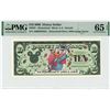 Image 1 : 2000 $10 Donald Disney Dollar PMG 65EPQ