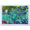 Image 1 : Vincent Van Gogh IRISES Estate Signed Limited Edition Giclee