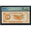 Image 2 : 1922 $500 Gold Certificate PMG 25