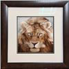 Image 1 : STEPHEN H. MILLER: Custom Framed Handmade Lion Suzhou Silk Art