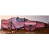 Image 1 : GLEN DENE: Leather Rifle Case with Sherpa Lined Interior & Matching Ammo Pouch