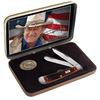 Image 1 : SCOTT & DEBBIE TOBERMANN: John Wayne Case Trapper Commemorative Pocket Knife
