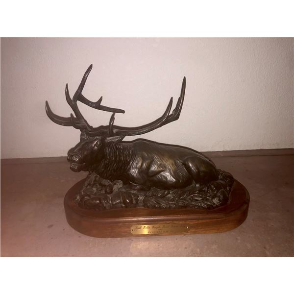 JENNIFER REFFALT: "Still Gotta Couple Good Years Left" - Original Bronze by Artist Eugene Ray Sr.