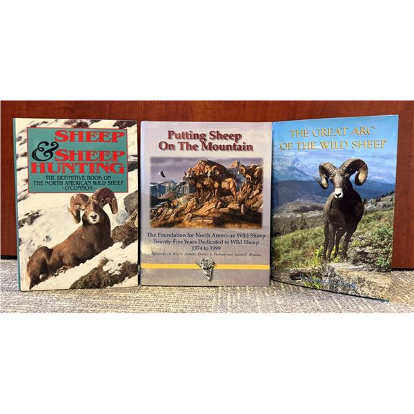 FRIEND OF DSCF: North American Wild Sheep Books by O'Connor, Clark, Schultz, Pedrotti and Reneau