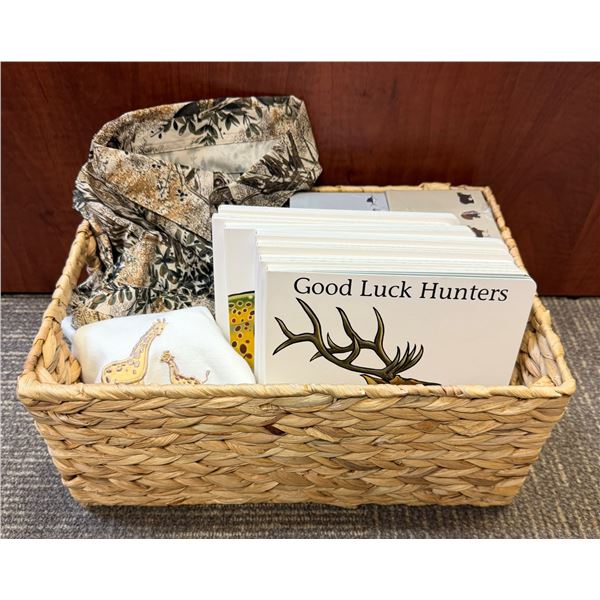 MARK & CAROL LITTLE: 'Little Hunter/Angler Explore The Outdoors' Gift Basket