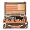 Image 2 : AFRICAN SPORTING: Texas Flag Spirit Carrier with Copper Glasses