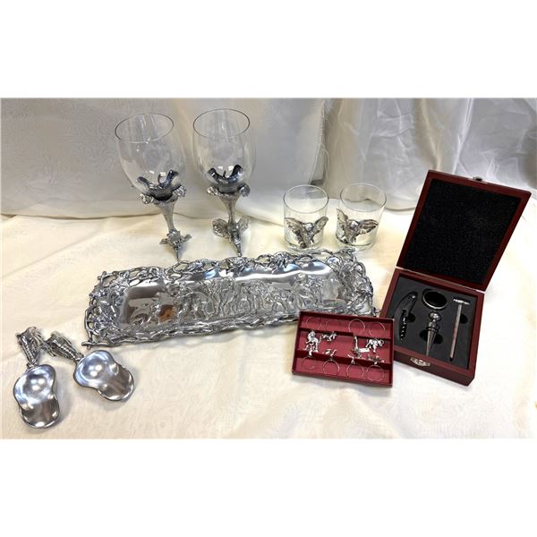 EDA ROSE: Arthur Court African Serve Ware Package