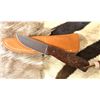 Image 1 : CRAIG DIXON: Gene Ingham Custom Dropped Hunter Fixed Blade Knife with Stabilized Maple Burl Handle