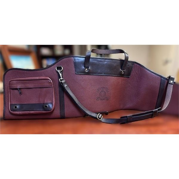 FRIEND OF DSCF: Full Grain Leather Sherpa Lined Rifle Case