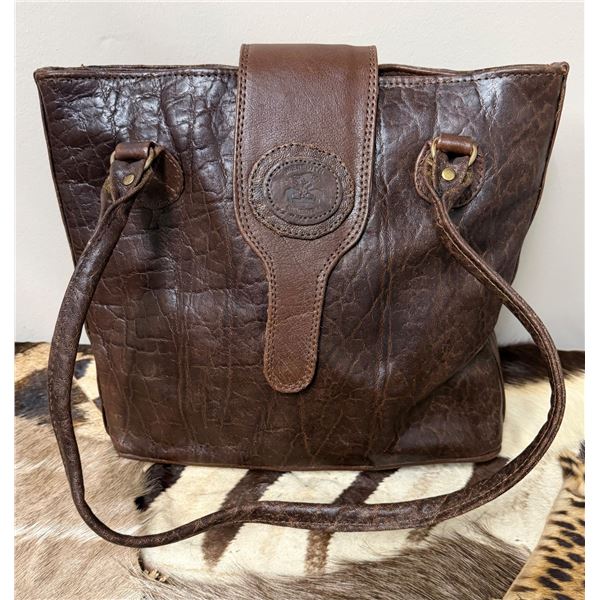 CRAIG DIXON: Elephant Leather Tote