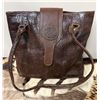 Image 1 : CRAIG DIXON: Elephant Leather Tote