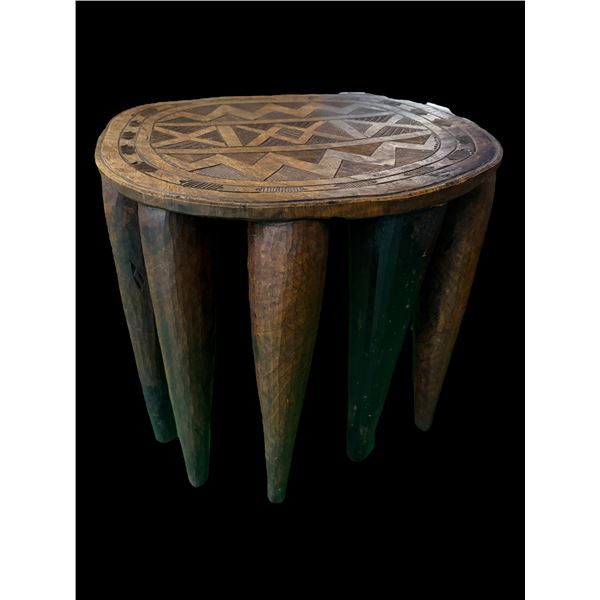 FRIEND OF DSCF: Hand Carved Nupe Stool