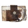 Image 1 : MARK & CAROL LITTLE: Hand-Stitched Cowhide Tablet Holder