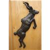 Image 2 : FRIEND OF DSCF: Custom Solid Wood Door with 3-D Bronze Kudu and DSC Emblem