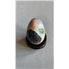 Image 5 : FRIEND OF DSCF: Set of Six Hand Carved African Wildlife Stone Eggs