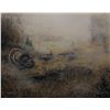 Image 1 : MARSHAL BAILEY: "Hunting Hoppers" - Framed Acrylic Painting on Masonite