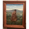 Image 1 : MARK ROSE:Original Maasai Tribesman Artwork in Custom Frame