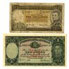 Image 1 : Australia. Commonwealth of Australia, ND (1942) and ND (1954-60), Issued Banknote Pair.
