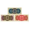 Image 2 : Bermuda. Bermuda Government, 1952 to 1957, Issued Banknote Trio.