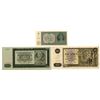 Image 1 : Bohemia & Moravia and Slovakia, ND (1940) to 1942, Banknote Trio.