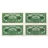 Image 2 : Ethiopia. State Bank of Ethiopia, ND (1945), Issued Banknote Quartet.