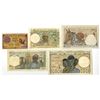 Image 1 : French West Africa. Banque de l'Afrique Occidentale, 1941 to 1944, Issued Banknote Assortment.