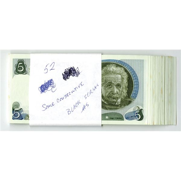 Israel. Bank of Israel, 1968, 5 Lirot, P-34a (52) Issued Banknote Group