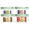 Image 1 : South Africa. South African Reserve Bank, ND (1981 to 1990), Issued Banknote Quartet.