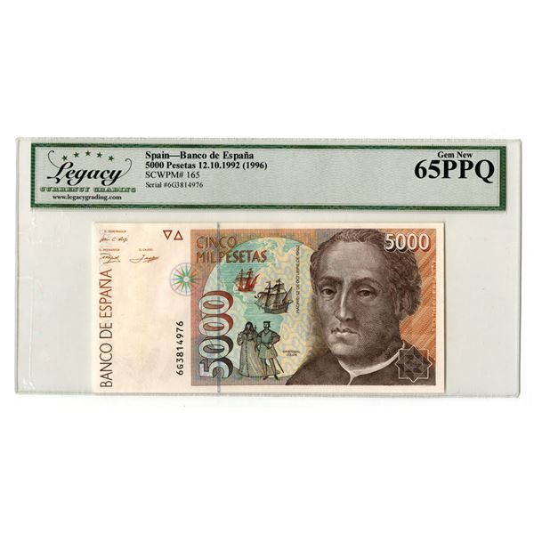 Spain. Banco de Espana,  1992 (1996), Issued Banknote.