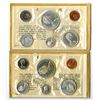 Image 1 : Canada. 1965, Royal Canadian Mint Uncirculated PL Coin Set Pair, Silver 2.2 Troy Oz Total (12 Unc. C