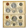 Image 2 : Canada. 1965, Royal Canadian Mint Uncirculated PL Coin Set Pair, Silver 2.2 Troy Oz Total (12 Unc. C