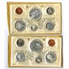 Image 1 : Canada. 1965, Royal Canadian Mint Uncirculated PL Coin Set Pair, Silver 2.2 Troy Oz Total (12 Unc. C