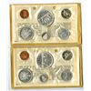 Image 2 : Canada. 1965, Royal Canadian Mint Uncirculated PL Coin Set Pair, Silver 2.2 Troy Oz Total (12 Unc. C