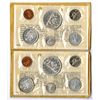 Image 2 : Canada. 1965, Royal Canadian Mint Uncirculated PL Coin Set Pair, Silver 2.2 Troy Oz Total (12 Unc. C
