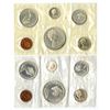 Image 1 : Canada. 1965, Royal Canadian Mint Uncirculated PL Coin Set Pair, Silver 2.2 Troy Oz Total (12 Unc. C
