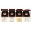 Image 1 : Israel. “Sites in the Holy Land”,  0.850 Finess Silver Proof Coin Collection, 1982
