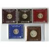 Image 2 : Israel. “Sites in the Holy Land” .850 Silver Coin Collection, 1986 to 1989
