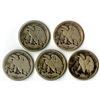 Image 1 : U.S., Walking Liberty , 50 Cents, Half Dollar Assortment, 1918 to 1937