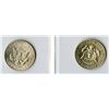 Image 2 : U.S., Kennedy Half Dollar, 1968-D, 40% Silver Coin Pair.