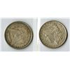 Image 1 : U.S., Morgan Silver Dollars, 1890-O, and 1900, Issued Pair.