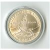 Image 2 : GA. Team USA Olympics, 1995-D, $1 Silver Commemorative Coin - Gymnastics