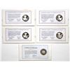 Image 2 : United Nations Sterling Silver Proof Commemorative Medal First Day Cover Assortment, 1976 to 1977