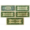 Image 2 : U.S. Silver Certificate Assortment, 1923 to 1935 Quintet.